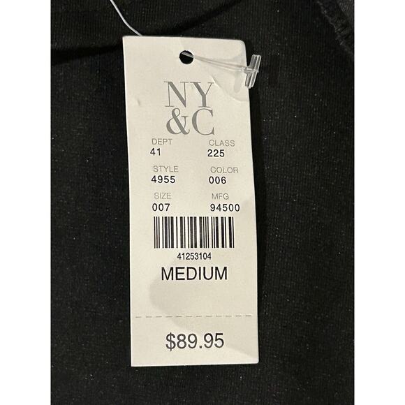 NWT New York & Company Black Jacket Women's size M - Picture 4 of 4